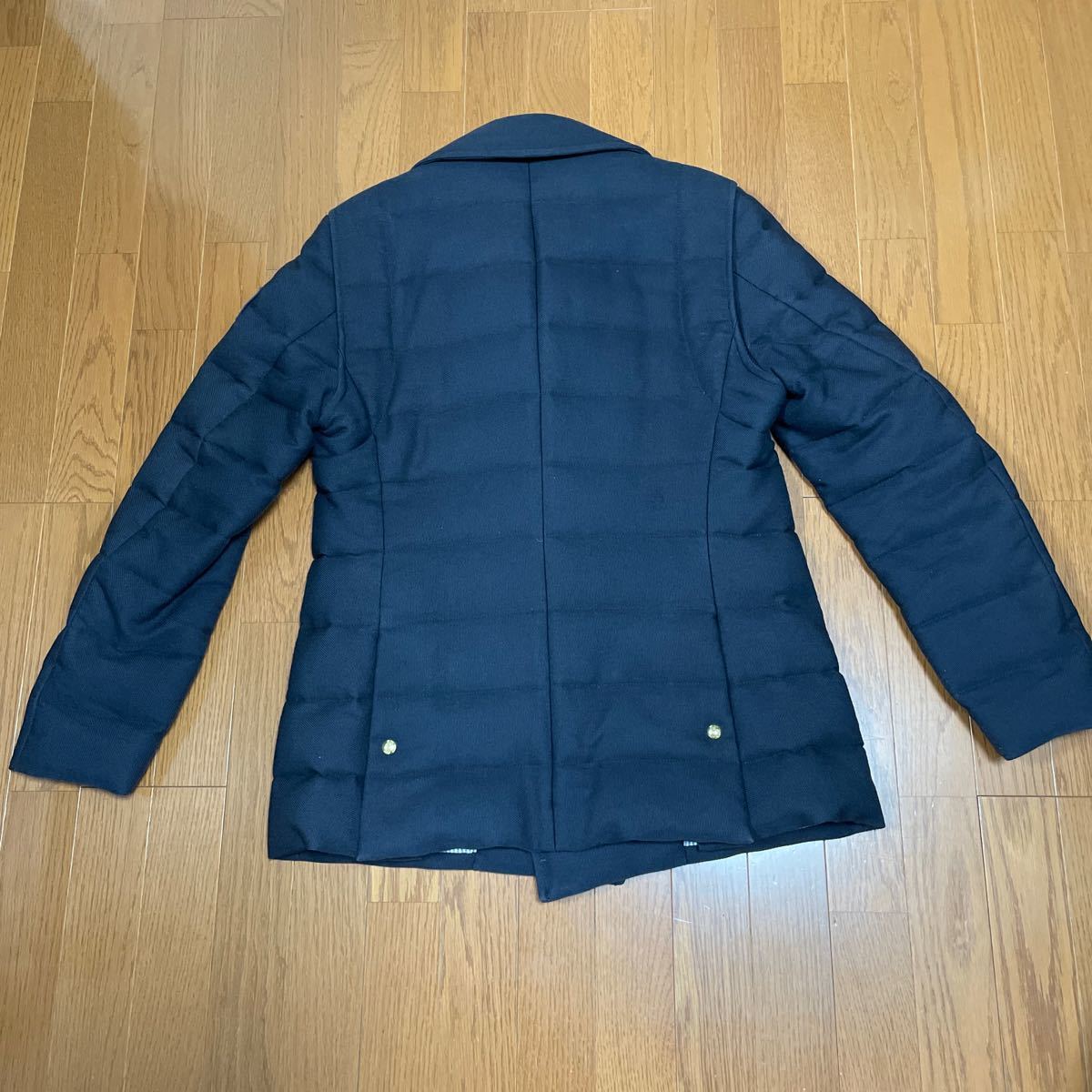 【限定値下げ】 モンクレール ガムブルー 金ボタン Pコート 3 コート 紺 ネイビー MONCLER GAMME BLEU_画像4