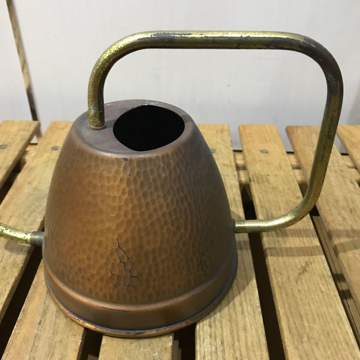  island book@ factory copper made kopa- pitcher Vintage!