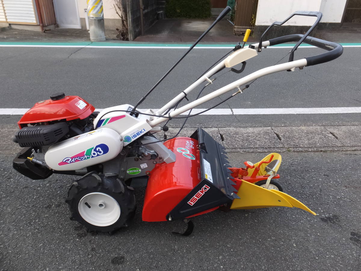 Yahoo!オークション - 良品中古 イセキ管理機 マイペット Yahoo!オークション - 良品中古 イセキ管理機 マイペット