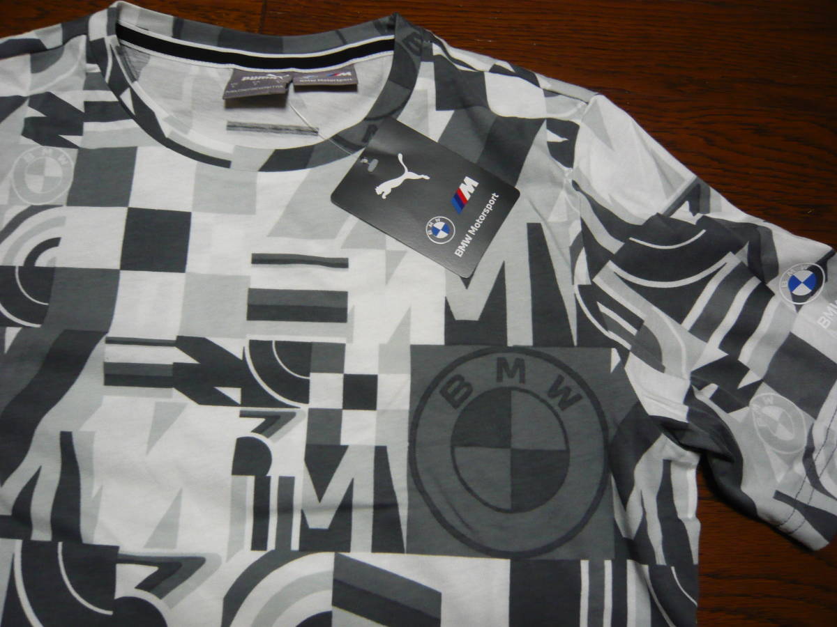 新品　プーマ　BMW　MMS　Mスポーツ　モータースポーツ　Tシャツ　コラボ_画像2