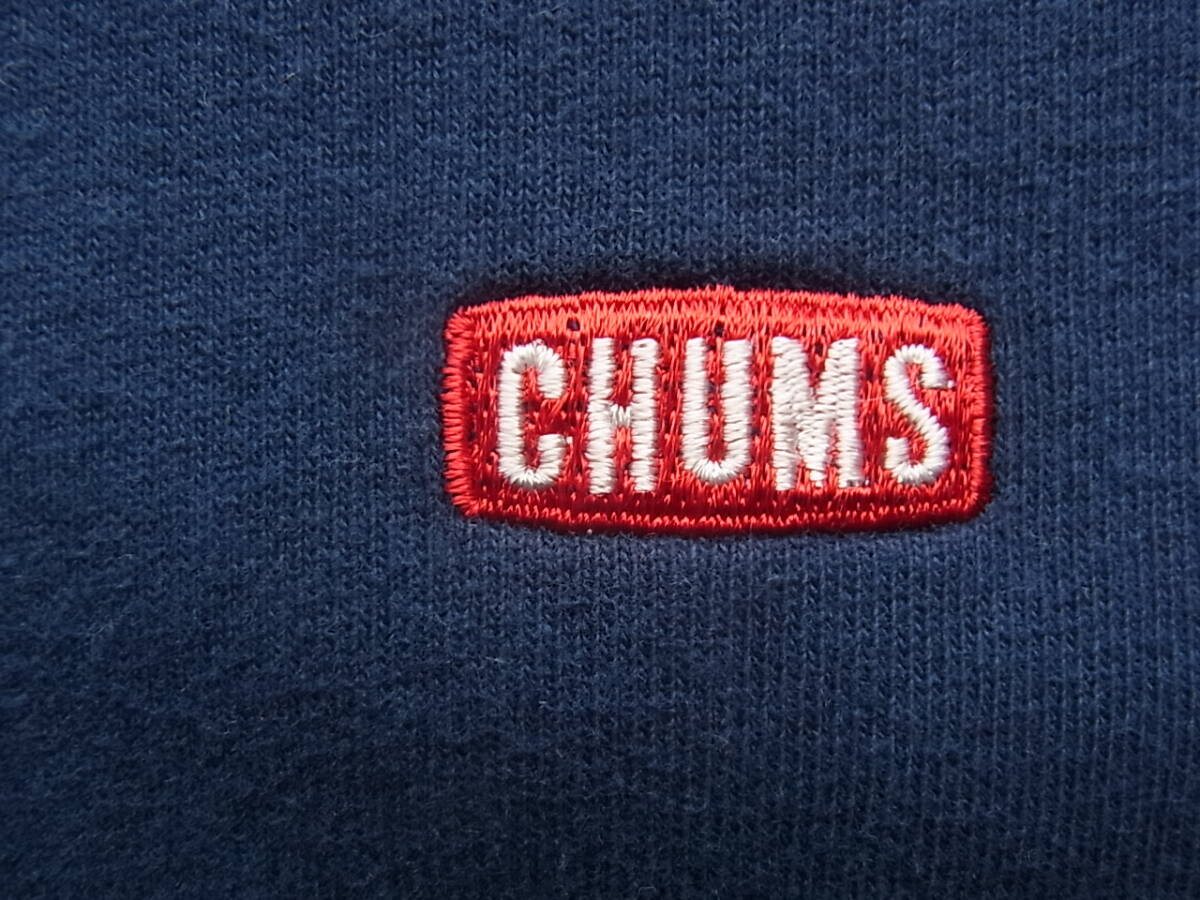 CHUMS チャムス　プリント入り　長袖Tシャツ　サイズ XL 　ネイビー×ホワイトのプリント_画像5