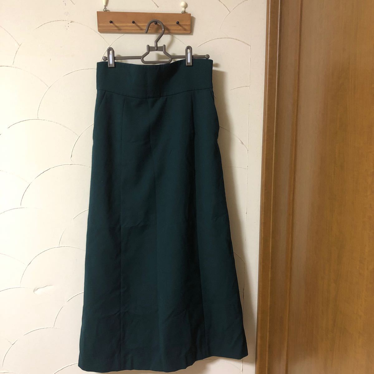スローブイエナ　ハイウエストタイトスカート　サイズ38 グリーン