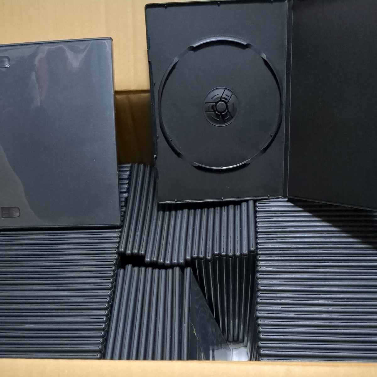 DVDケース　大量まとめ売り　7mmスリムタイプ トールケース　DVDスリムトールケース　120個　１枚収納　黒　_画像4