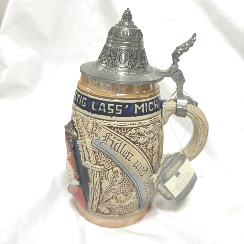  tag attaching King veruk ceramics and porcelain made beer jug beer mug 