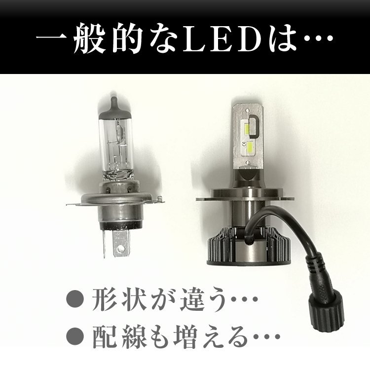 フォレスター SH5系 H4 LEDヘッドライト H4 Hi/Lo 車検対応 H4 12V 24V H4 LEDバルブ LUMRAN ヘッドランプ ルムラン