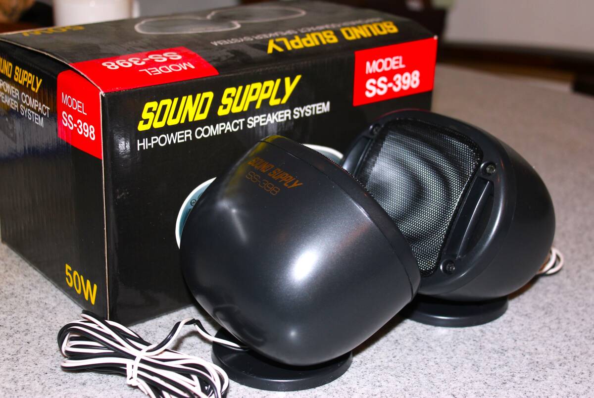 ■『５０W ハイパワー スピーカー 』SOUND　SUPPLY　SS-398■新品　_画像4