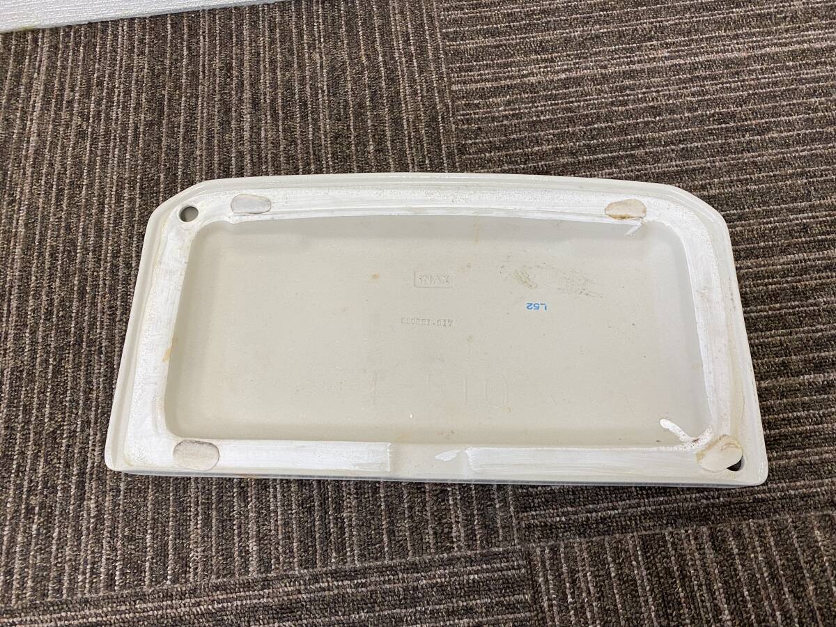 【中古】INAX☆トイレ便器・ロータンクフタ/洋式便器「T-510」タンク蓋(ふた)☆#L52（ミスティオフホワイト）☆直接引取り可_画像7