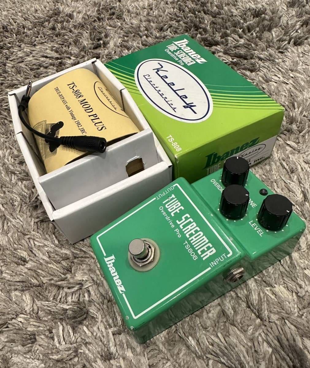 Ibanez Tube Screamer Keeley TS-808 mod plus / TS-9 / TS-10 / Maxon / Over Drive / オーバードライブ_画像2