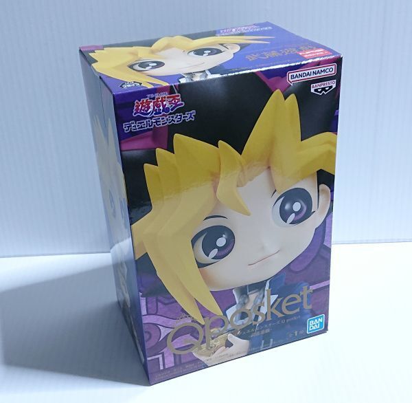 未開封 遊☆戯☆王 デュエルモンスターズ Qposket フィギュア 武藤 遊戯 YU-GI-OH! Yugi Mutou Q posket Figure 遊戯王_画像2