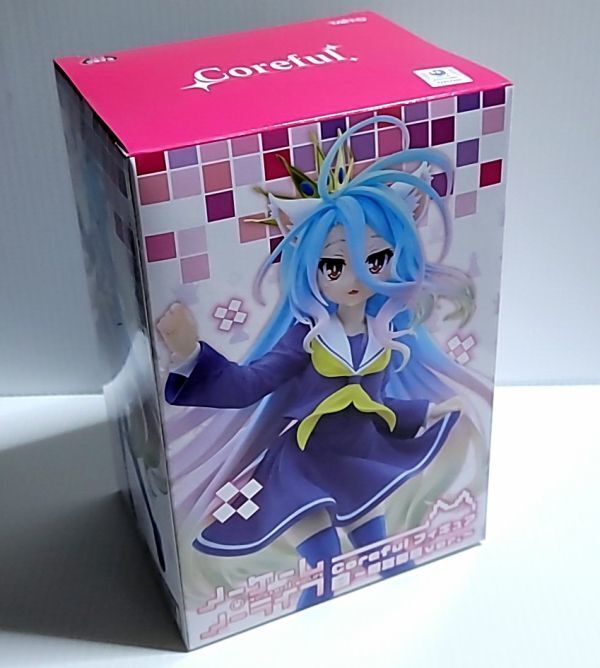 未開封 ノーゲーム・ノーライフ コアフル 白 猫耳制服ver. フィギュア No Game No Life Shiro Coreful Figure_画像2