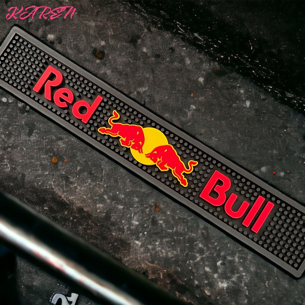 レッドブル redbull バーマット キャンプ アウトドア 雑貨 エナジードリンク キャンプ用品 グラス 水切りマット