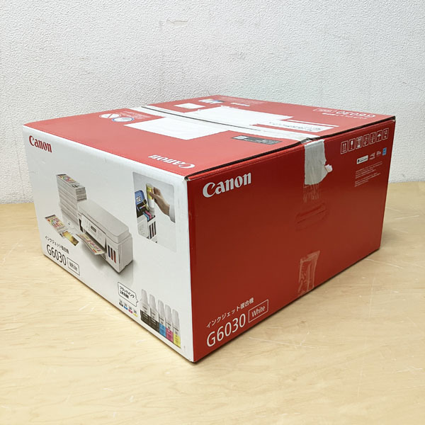 [ unused ]Canon/ Canon A4 ink-jet multifunction machine business ink-jet printer Special high capacity Giga tanker Wi-Fi wire LAN *No.2* G6030