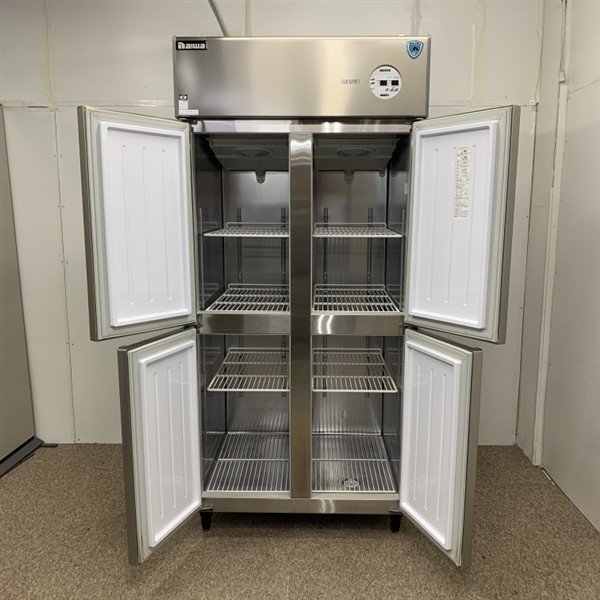 大和冷機 縦型冷凍冷蔵庫 323S2-EC 中古 4ヶ月保証 2019年製 三相200V 幅900x奥行800 厨房【無限堂大阪店】