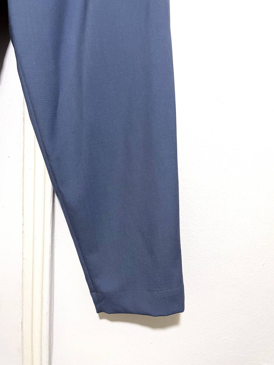 【東京より発送】◆新品◆MARNI マルニ メンズ トロピカルウール パンツ タック入り ブルー（サイズ 46）の画像4