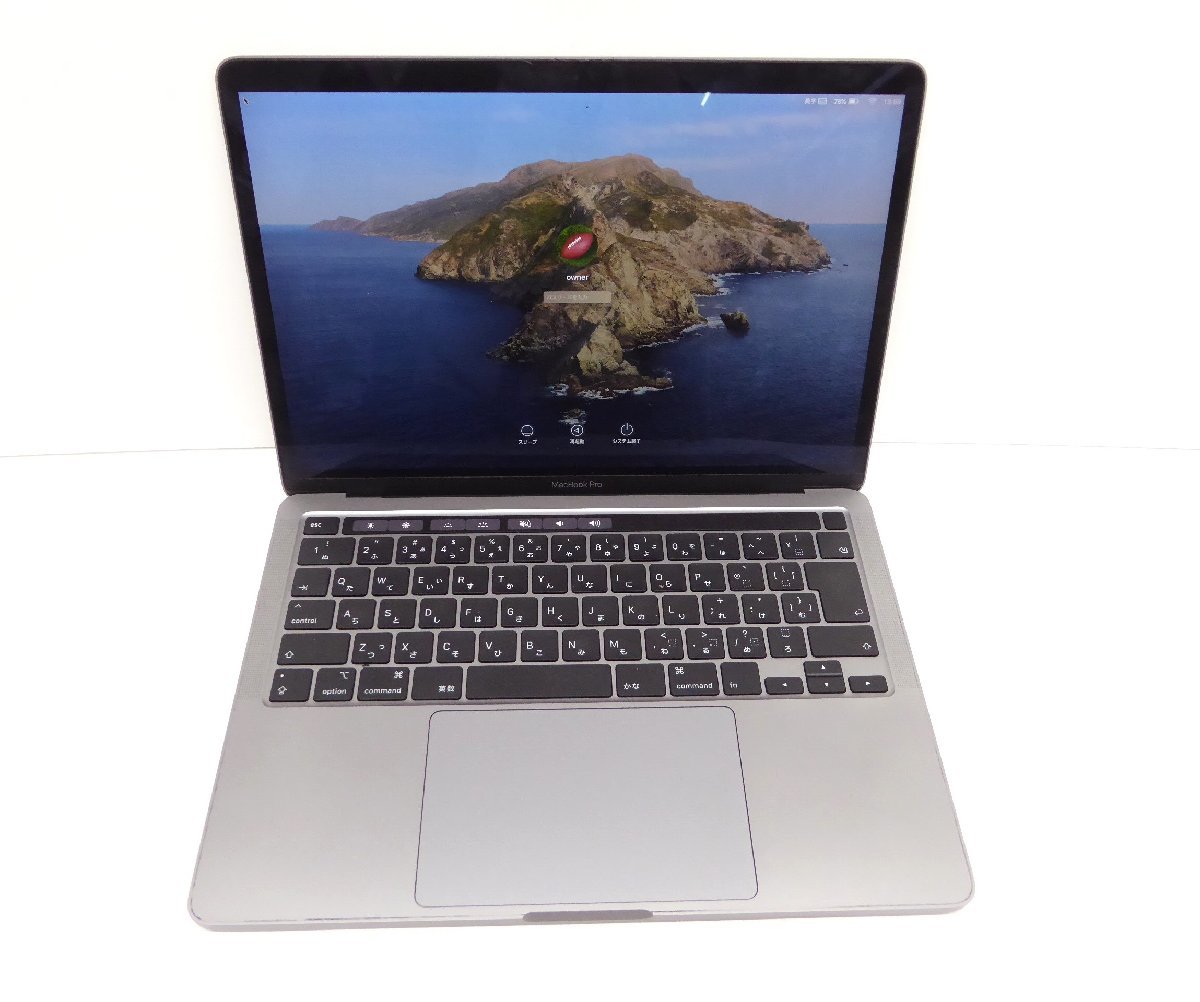 Apple MacBook Pro A2289 core-i5 1.4GHZ 8GB 256GBSSD 13.3インチ apple パソコン △WK1250_画像1