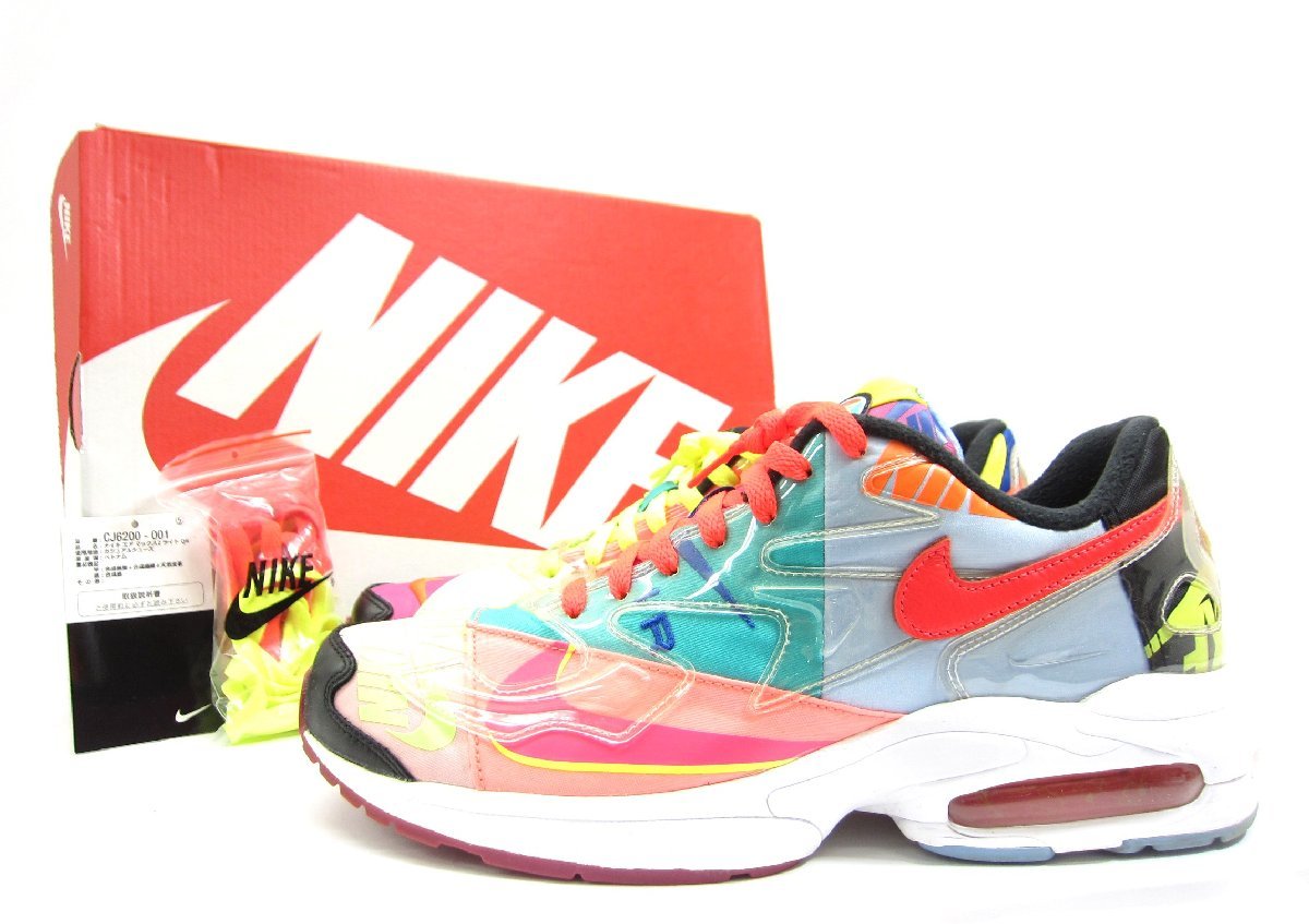 NIKE ナイキ AIR MAX 2 LIGHT QS CJ6200-001 SIZE:US10.5 28.5cm メンズ スニーカー 靴 □UT11054_画像1