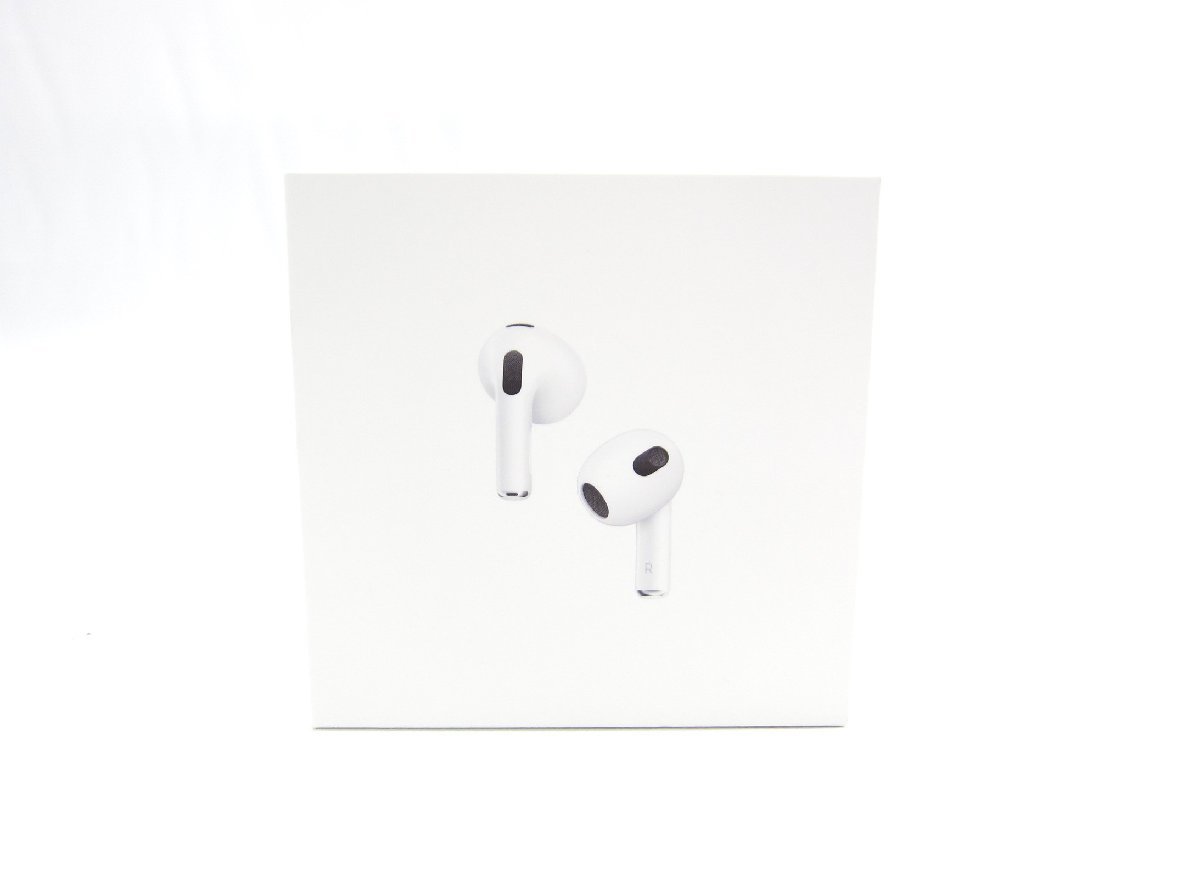 未開封 Apple アップル AirPods 第3世代 ワイヤレス Bluetooth インナーイヤー型 MME73J-A ∠U2012