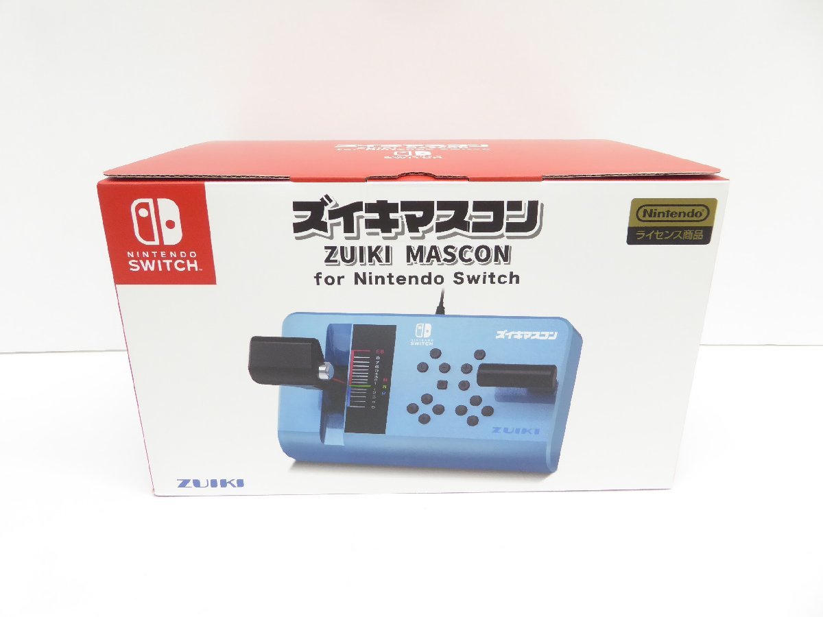 未使用 ズイキマスコン for Nintendo Switch BLUE ZKNS-012 コントローラー △WE1327