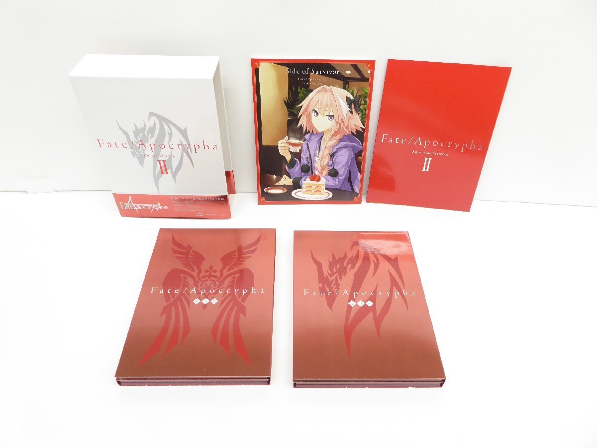 Fate/Apocrypha Blu-ray-BOX I/II セット 完全生産限定版 △WV1373_画像6