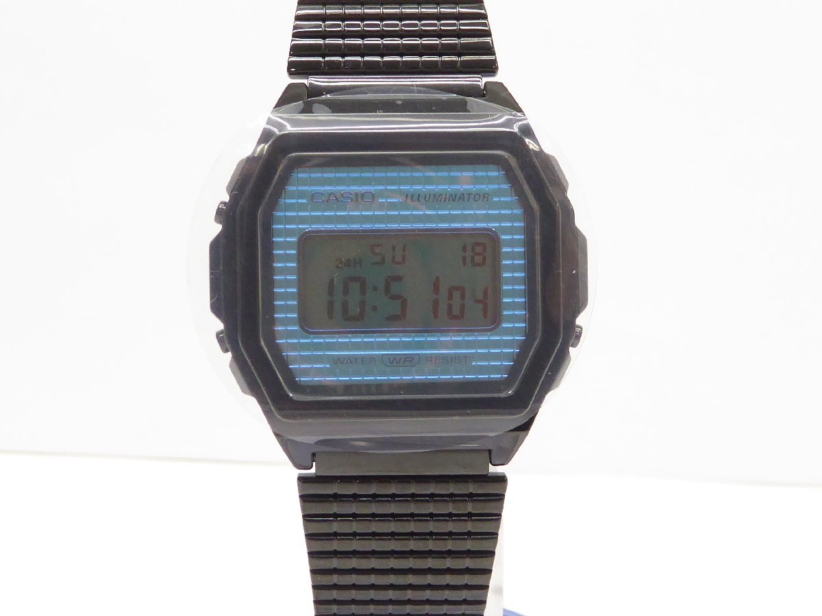 未使用 CASIO A1000BP-2JF PREMIUMシリーズ クォーツ フルメタル 腕時計 △WA5937_画像2