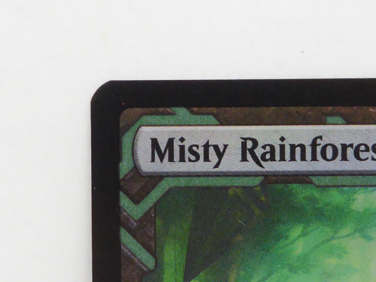 MAGIC The Gathering MTG Misty Rainforest foil カード △WU1361_画像2