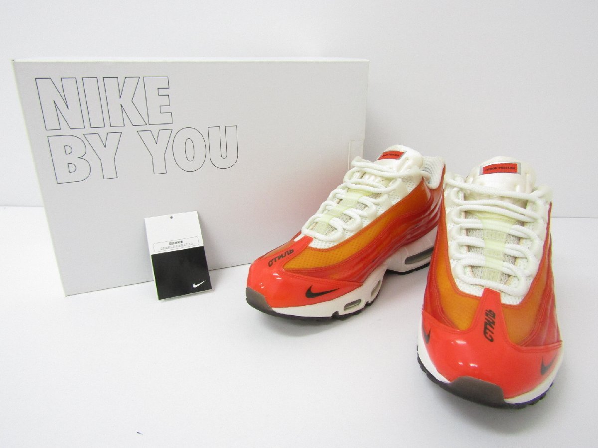 NIKE ナイキ BY YOU / HERON PRESTON AIR MAX 95 / CK9762-991 SIZE:28.5cm スニーカー 靴 ≡SH7109