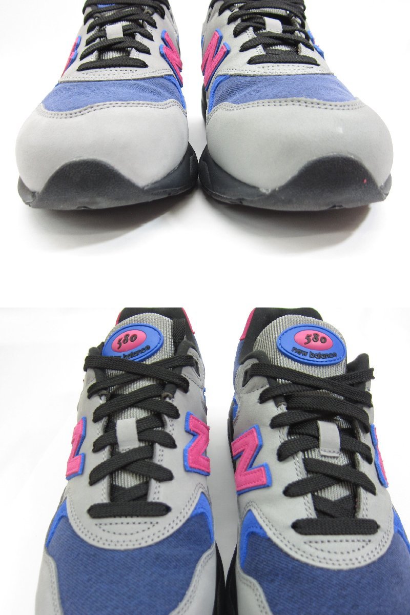 New Balance ニューバランスx Levis 580 MT580L-V2 SIZE:US9.5 27.5cm メンズ スニーカー 靴 □UT10999の画像8