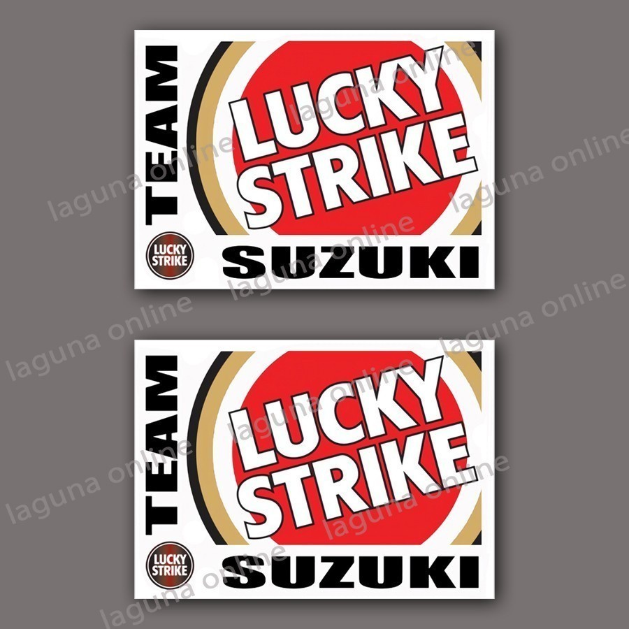 ☆即納☆　Lucky Strike ラッキーストライク　ステッカー　デカール　並行輸入 3_画像1