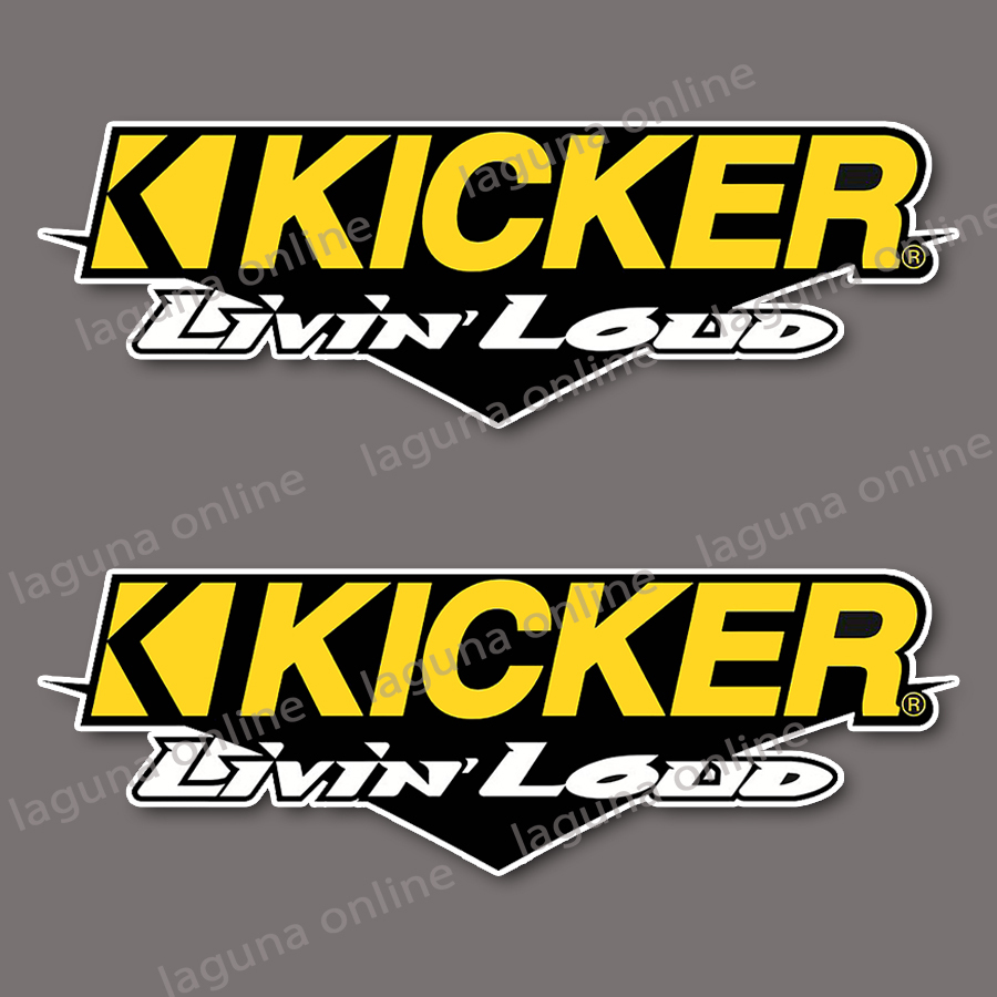 ☆即納☆　KICKER キッカー　ステッカー　デカール　並行輸入 1_画像1