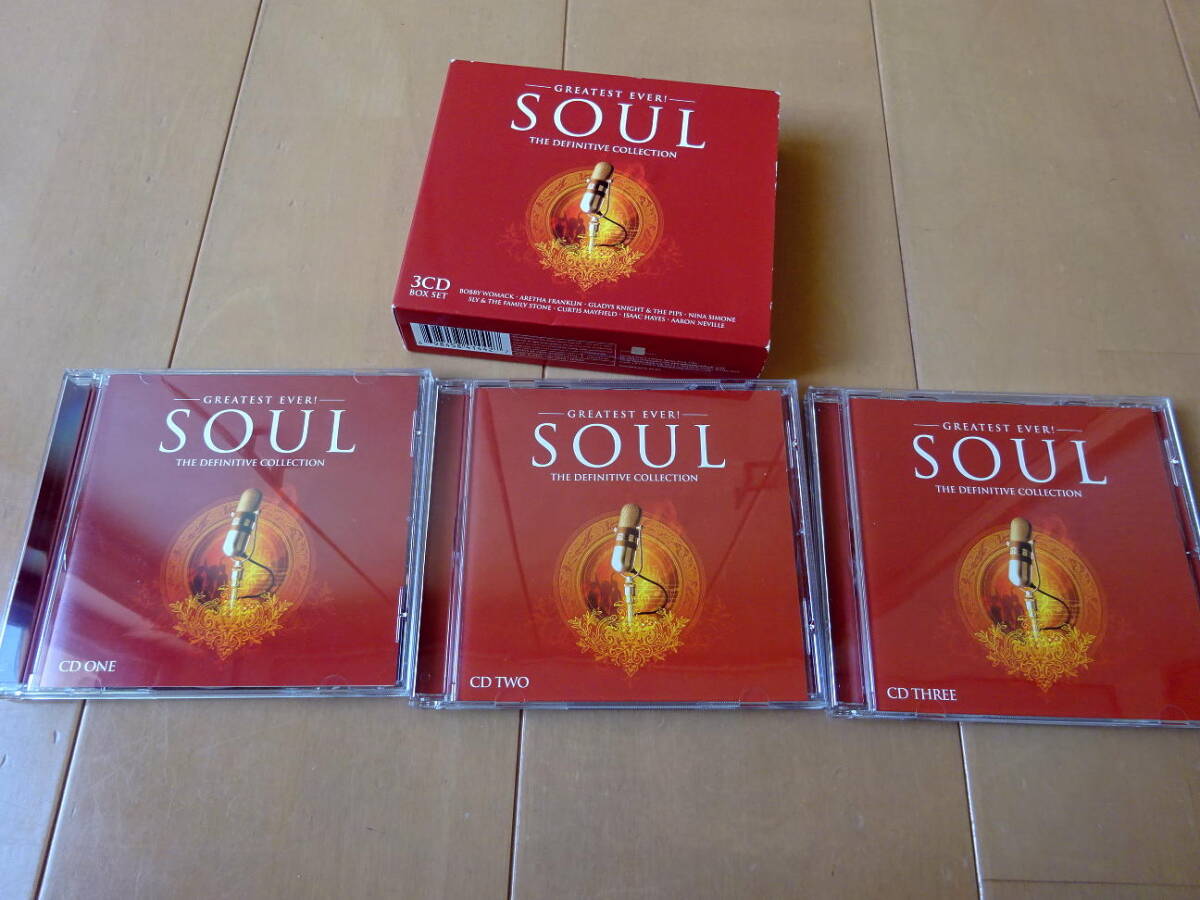 ●3CD GREATEST EVER! SOUL THE DEFINITIVE COLLECTION●cの画像1
