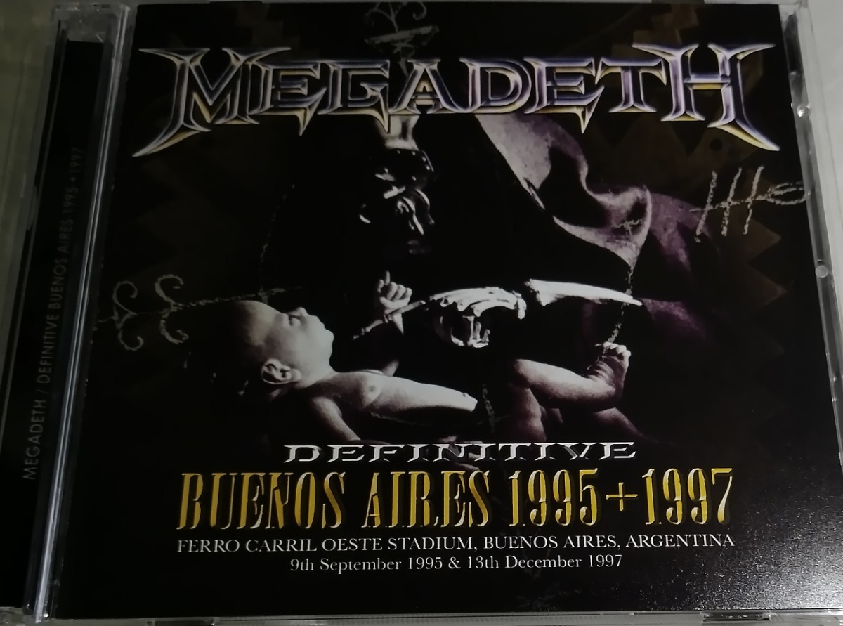 メガデス 1995年+1997年 ブエノス・アイレス Megadeth Live At Buenos Aires ,Argentina Marty Friedman_画像1