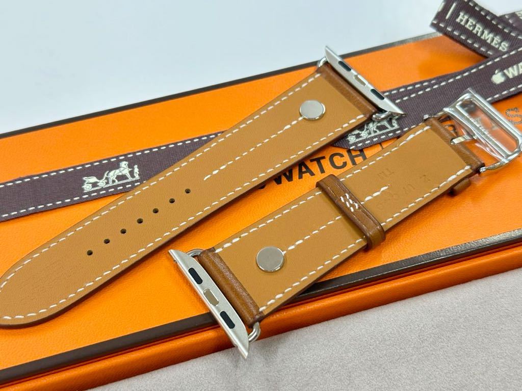 ☆即決 未使用 Apple watch HERMES クルー ド セル エルメス アップルウォッチ Series9 44mm 45mm フォーヴ 940