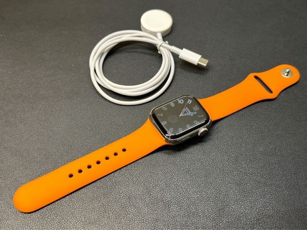 即決 美品 ケア+ 純正バンド Apple Watch series8 HERMES 41mm 即決 美品 ケア+ 純正バンド Apple Watch series8 HERMES 41mm