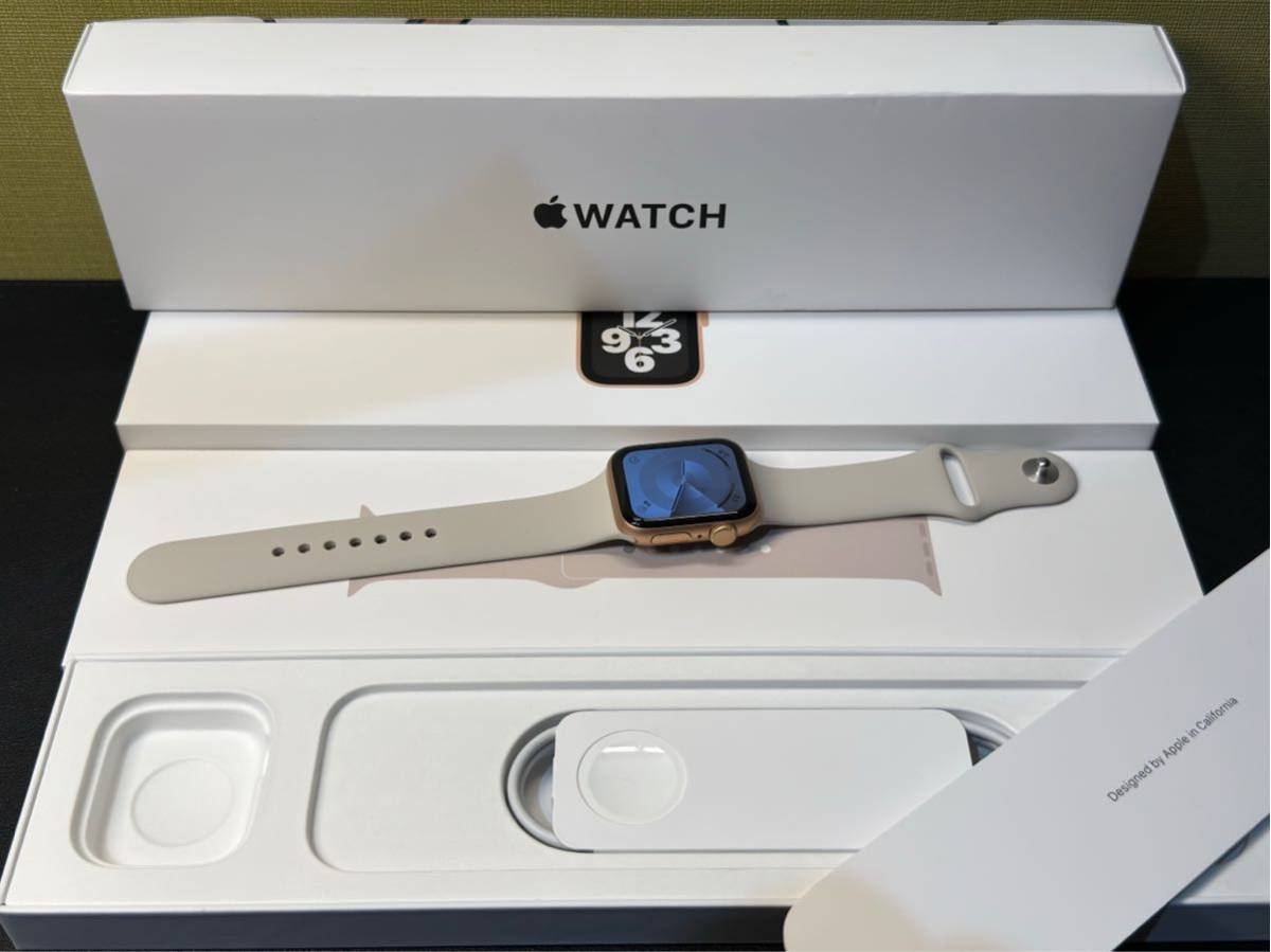 即決 バッテリー100% 初めての方もオススメ Apple Watch SE 即決 バッテリー100% 初めての方もオススメ Apple Watch SE