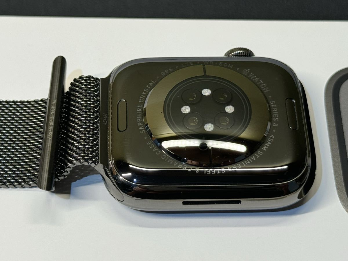 即決 美品 バッテリー99% Series8 Apple Watch 45mm 即決 美品 バッテリー99% Series8 Apple Watch 45mm