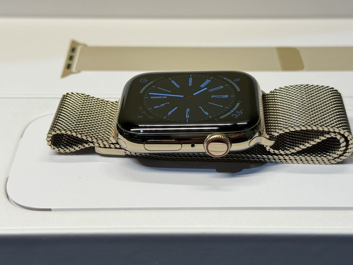 即決 美品 Apple watch Series6 44mm ゴールドステンレス GPS+ 即決 美品 Apple watch Series6 44mm ゴールドステンレス GPS+