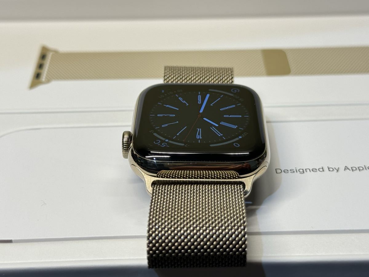 即決 美品 Apple watch Series6 44mm ゴールドステンレス GPS+ 即決 美品 Apple watch Series6 44mm ゴールドステンレス GPS+