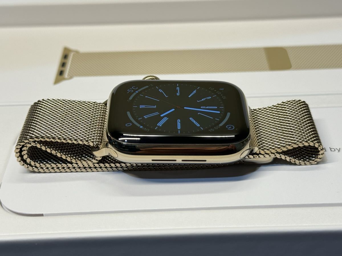 即決 美品 Apple watch Series6 44mm ゴールドステンレス GPS+ 即決 美品 Apple watch Series6 44mm ゴールドステンレス GPS+