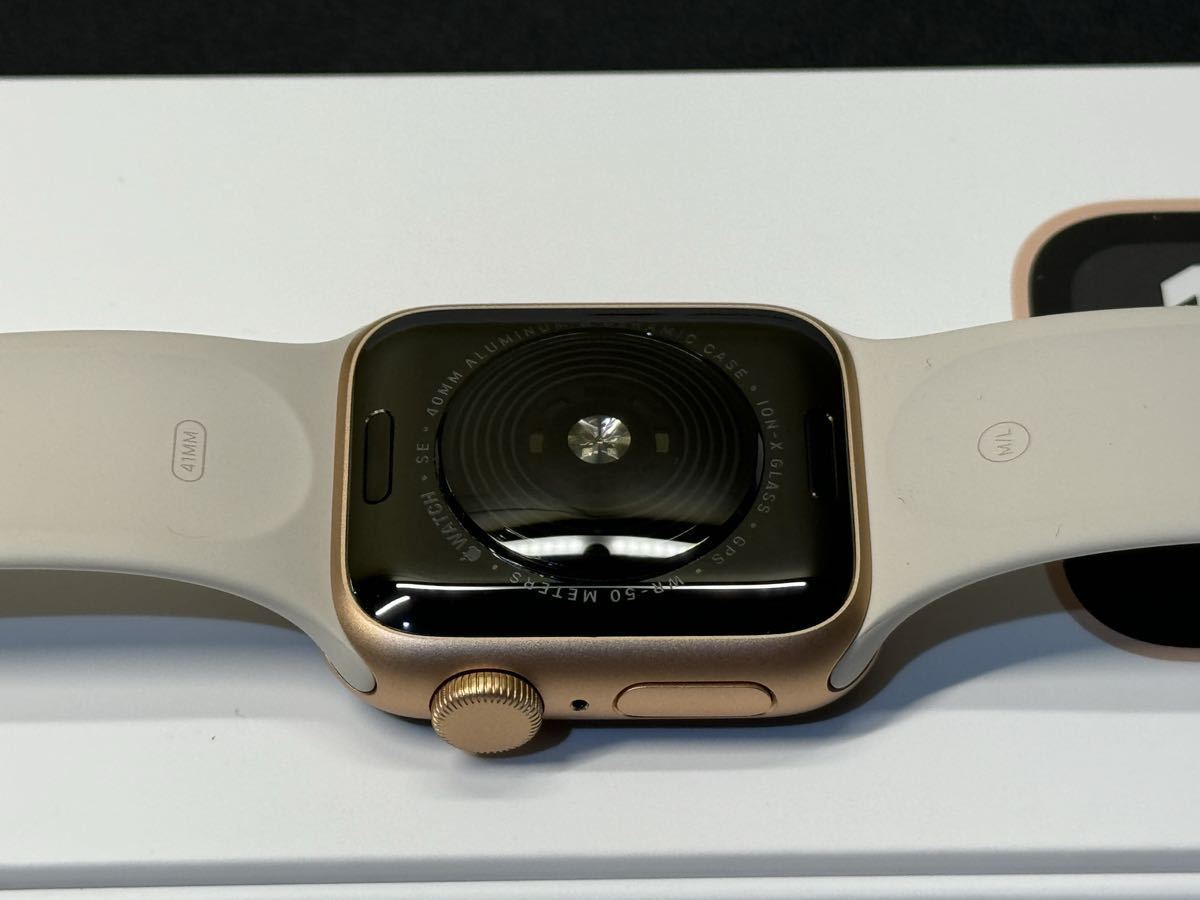 即決 バッテリー100% 初めての方もオススメ Apple Watch SE 即決 バッテリー100% 初めての方もオススメ Apple Watch SE
