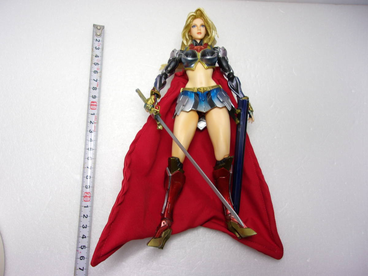  junk body only DC Comics VARIANT PLAY ARTS modified Supergirl moveable figure used present condition goods 