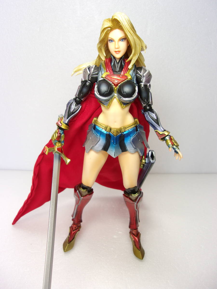  junk body only DC Comics VARIANT PLAY ARTS modified Supergirl moveable figure used present condition goods 