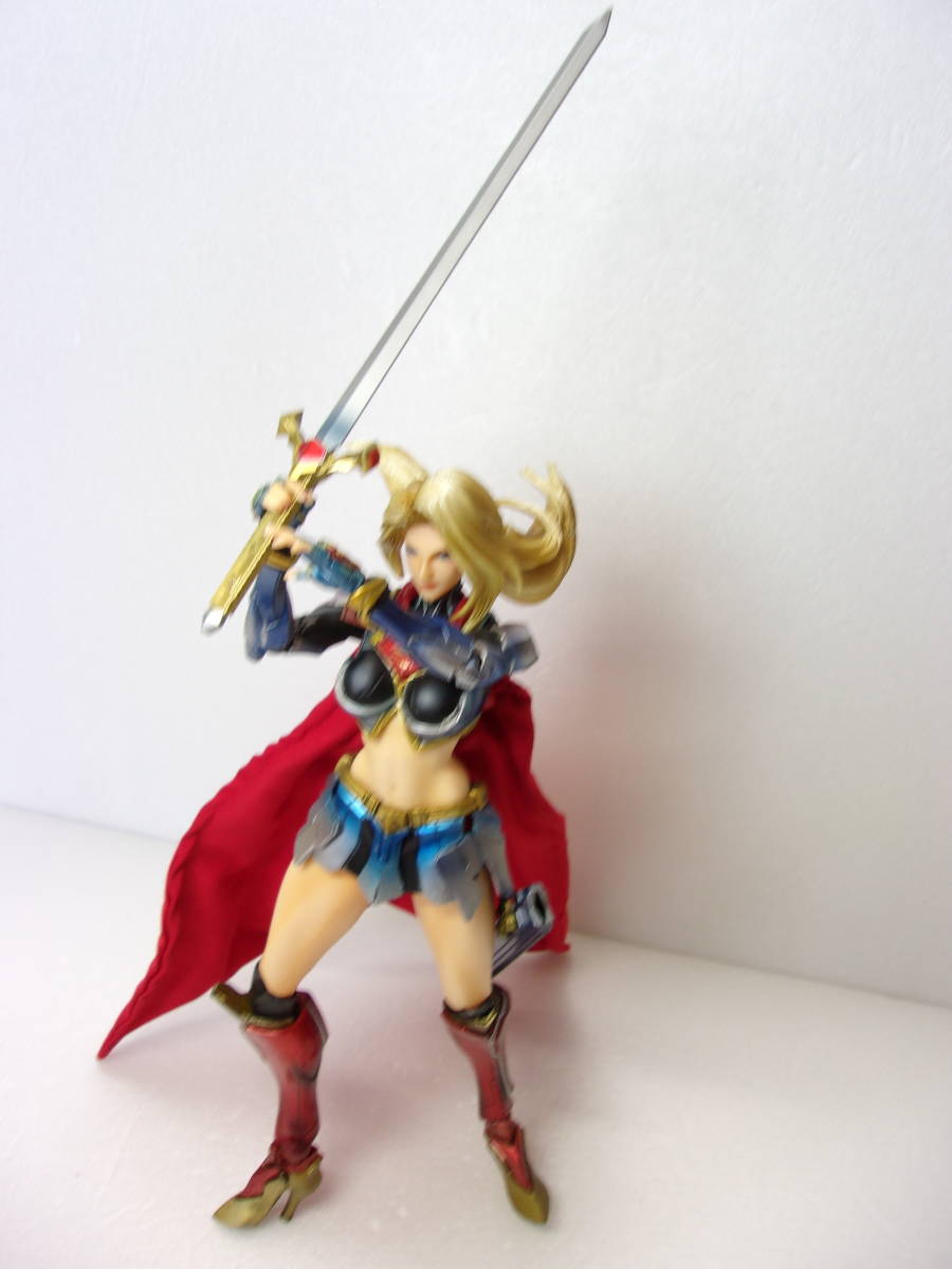  junk body only DC Comics VARIANT PLAY ARTS modified Supergirl moveable figure used present condition goods 