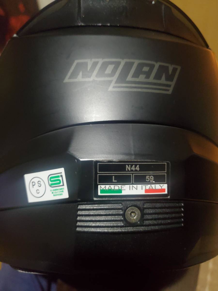 NOLAN（ノーラン）N44　ヘルメット格安でお譲りします_画像8