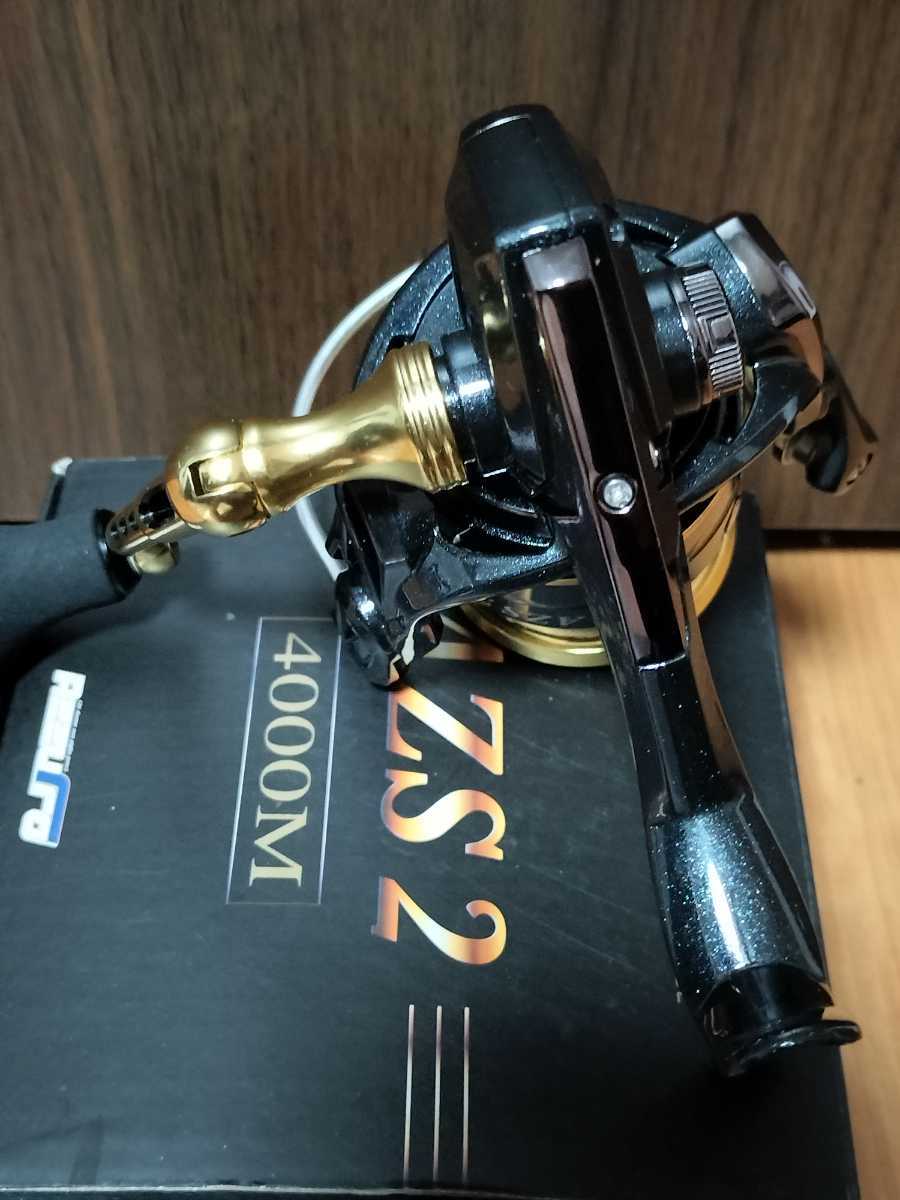 新品未使用 アズーロ AZS2 4000M AZS1の上位機種 バス シーバス　青物　投げ釣り_画像7