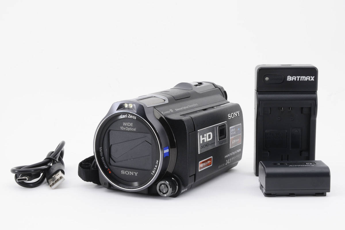 SONY HDR-PJ760V 内蔵メモリ96GB プロジェクター内蔵ハイスペックモデル ブラック ★動作確認済み ソニー Handycam ハンディーカム の画像10