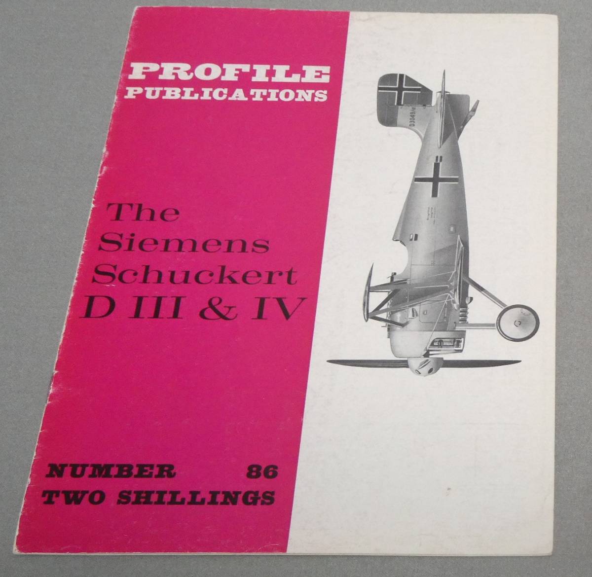 PROFILE PUBLICATIONS No.86 　：　Siemens Schuckert D III & IV_画像3