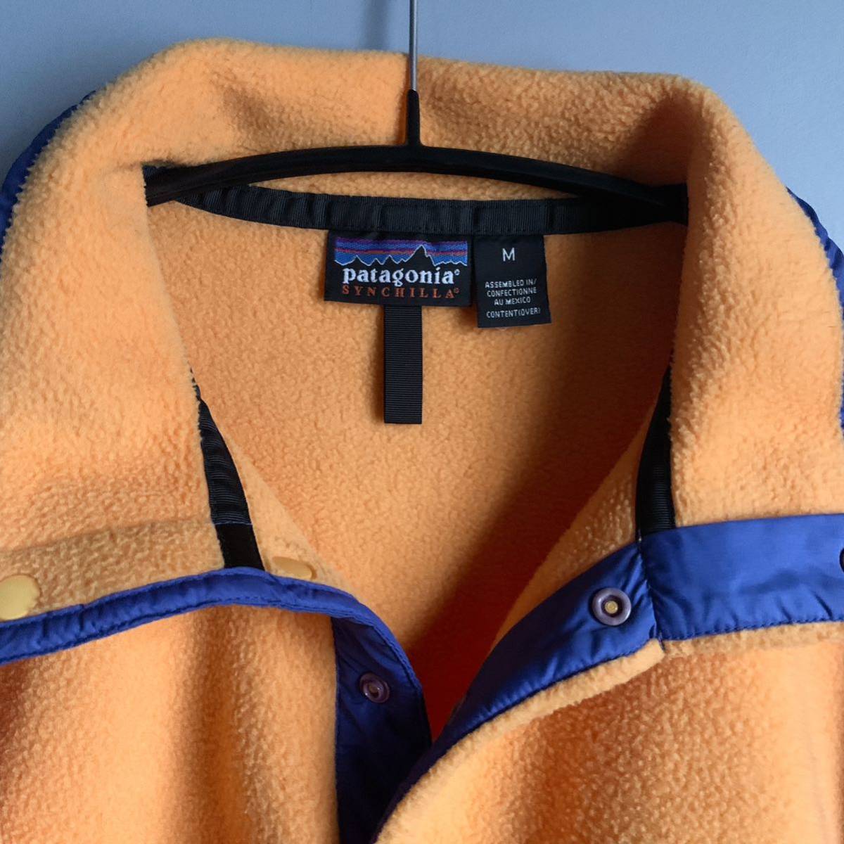 Patagonia シンチラ スナップT 99年 マンゴー M パタゴニア 極 Patagonia シンチラ スナップT 99年 マンゴー M パタゴニア 極