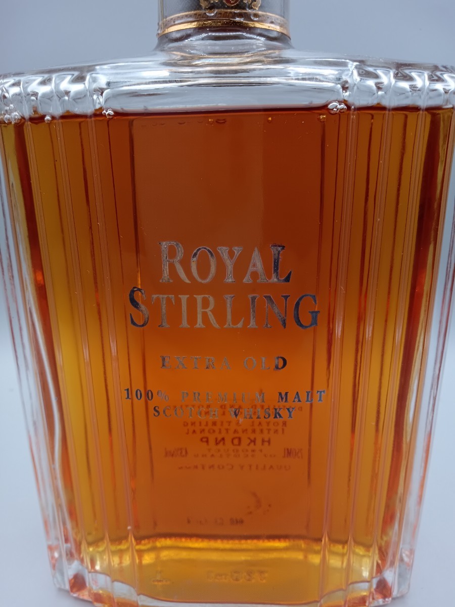 F0316 古酒 未開栓 ROYAL STIRLING ロイヤル スターリング エクストラ オールド 750ml 43% _画像7