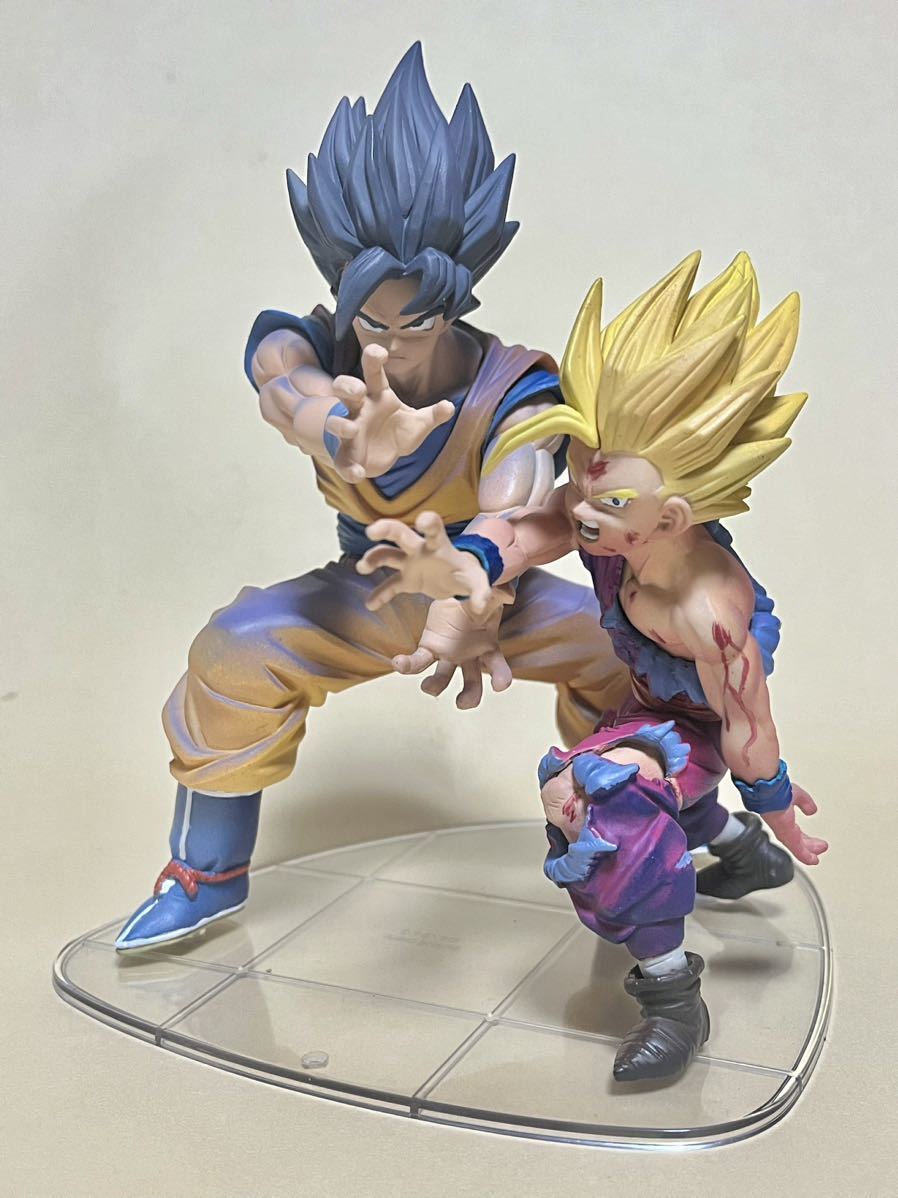 ドラゴンボール 親子かめはめ波 リペイント Yahoo!オークション - ドラゴンボール フィギュア リペイント 孫