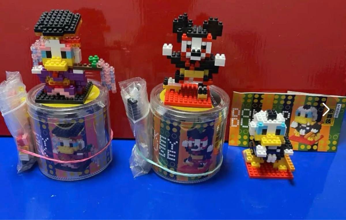 値下げDisney ナノブロック 歌舞伎 ミッキー ミニー ドナルド 値下げDisney ナノブロック 歌舞伎 ミッキー ミニー ドナルド